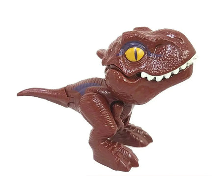Dinossauro Brinquedo Dedo Tipo Jurassic World Rex Roxo