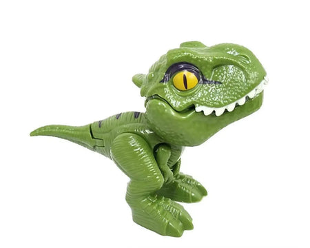 Dinossauro Brinquedo Dedo Tipo Jurassic World Rex Verde