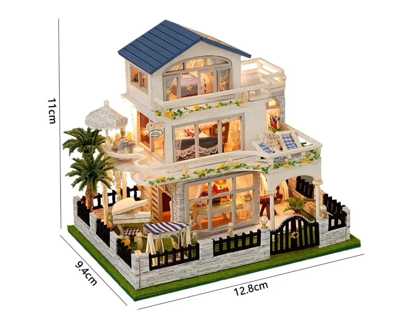 Casinha de Brinquedo Madeira Beira-Mar