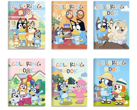 Kit Desenho Infantil Animado Figura para Colorir Cachorro