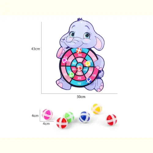 Brinquedo Educativo Montessori Bola Pegajosa Elefante