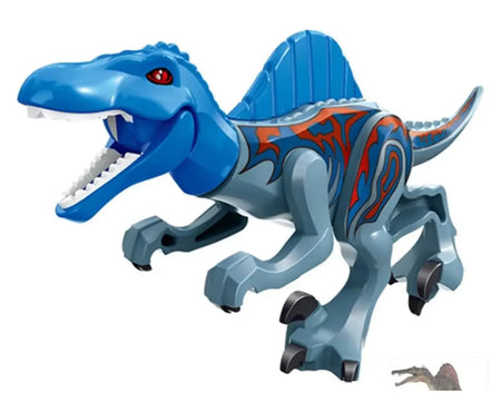 Dinossauro Brinquedo Tipo Jurassic World Kit 03 (Spinosaurus, Ankylosaurus, Stygimoloch)