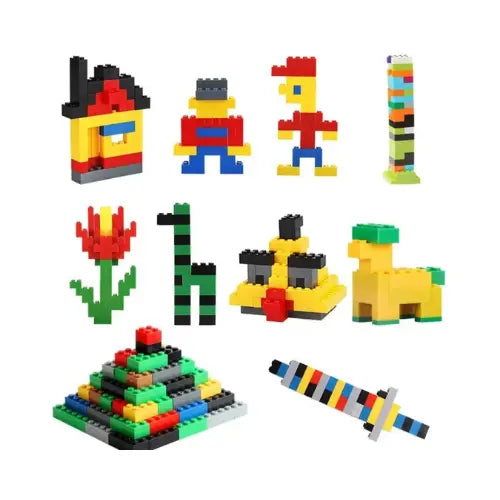 Brinquedo Tipo Lego Construção City DIY 1000 Peças