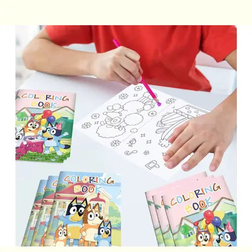 Kit Desenho Infantil Animado Figura para Colorir Cachorro