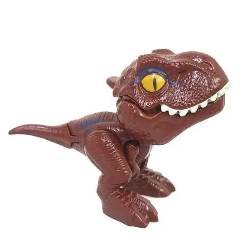 Dinossauro Brinquedo Dedo Tipo Jurassic World Rex Roxo