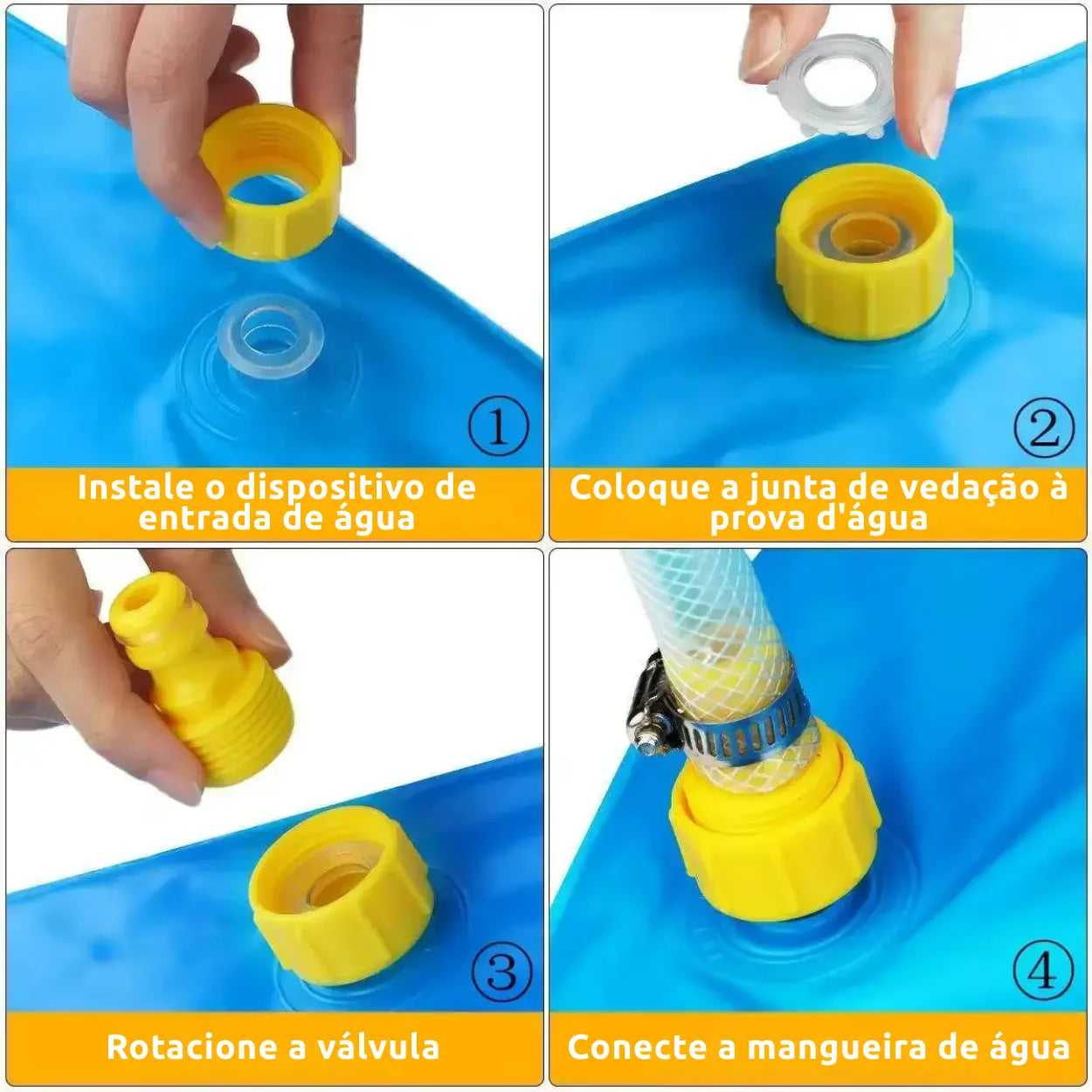 Brinquedo de Praia Educativo Esteira de Água