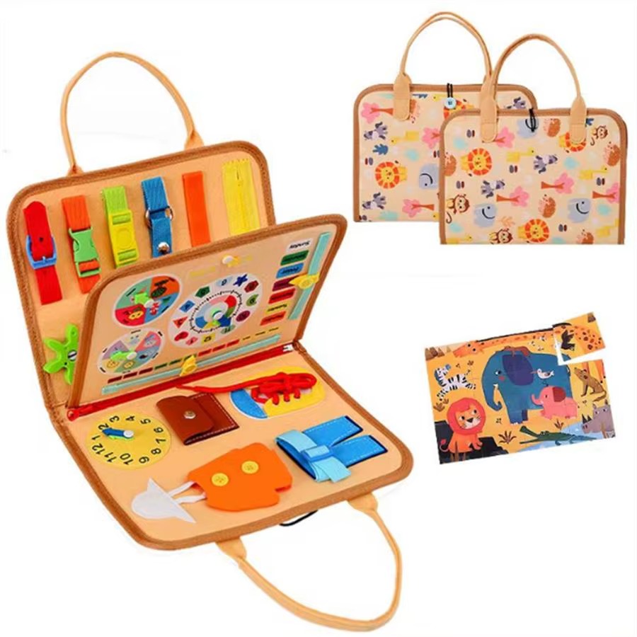 Maleta Educativa de Viagem Montessori