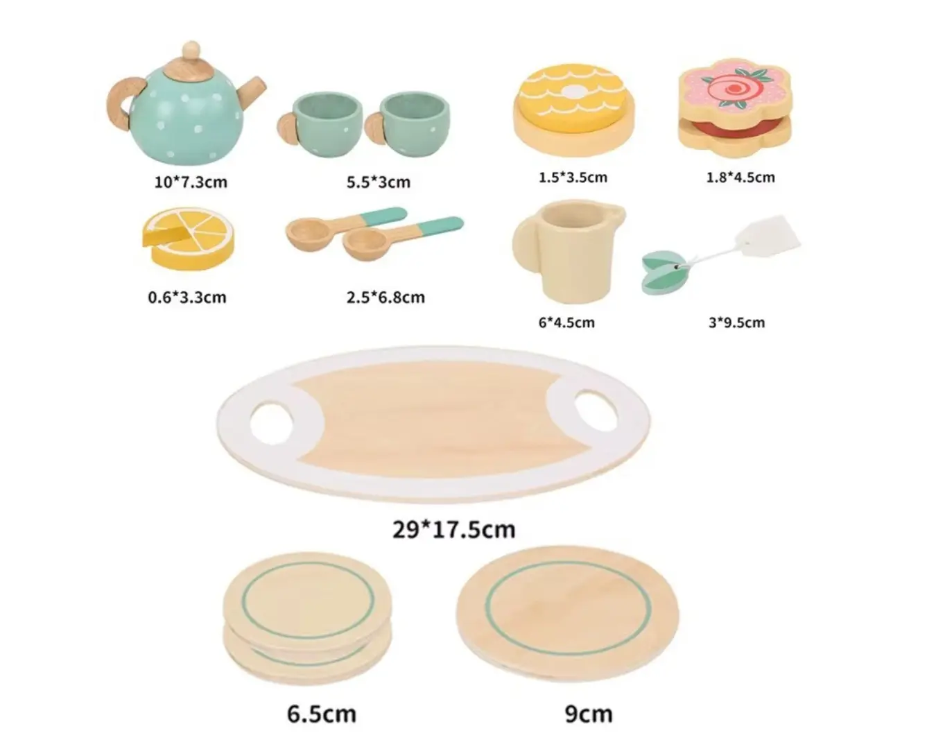 Kit Chá da Tarde Cozinha Brinquedos