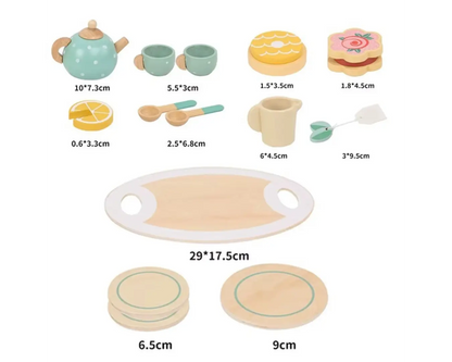 Kit Chá da Tarde Cozinha Brinquedos