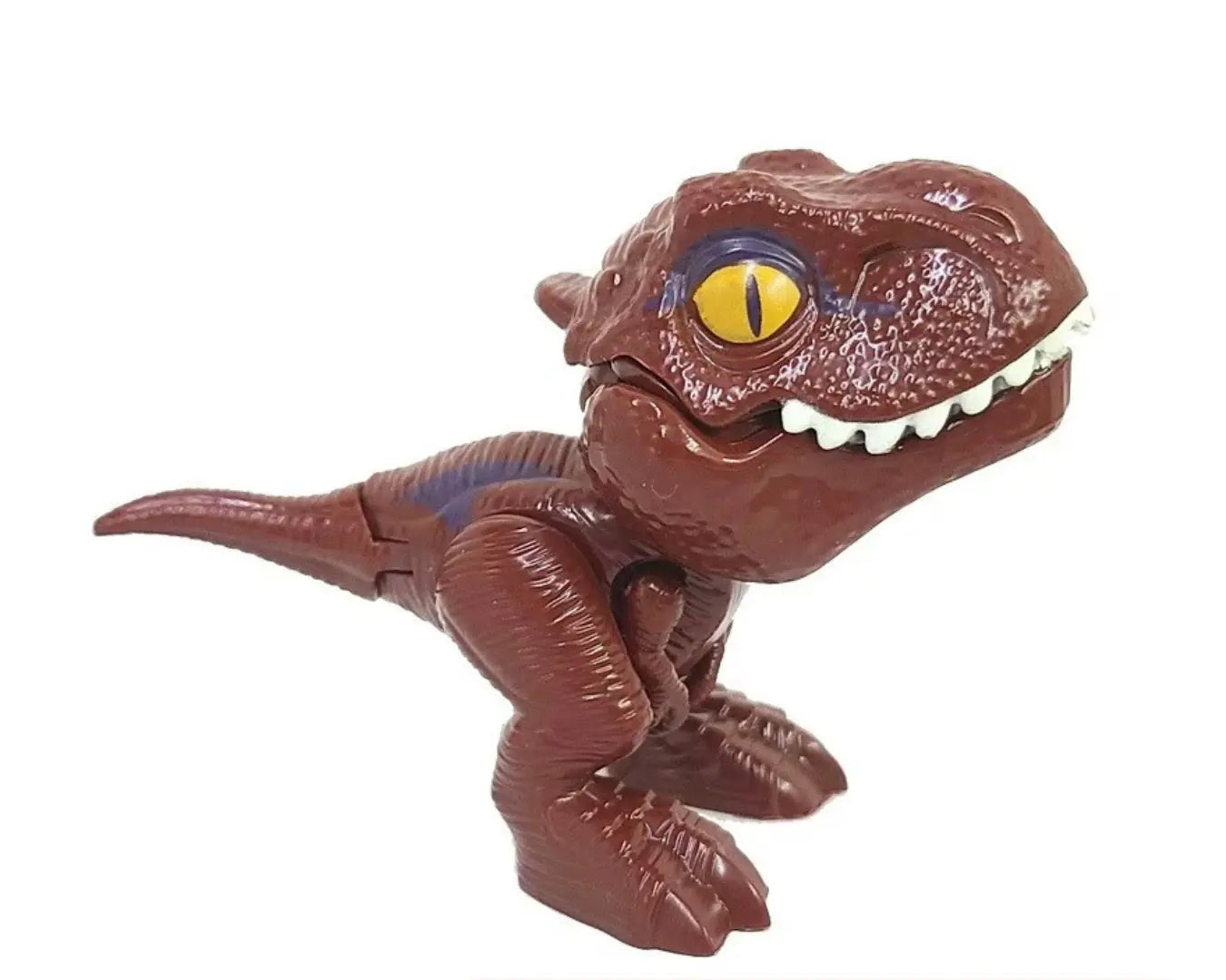 Dinossauro Brinquedo Dedo Tipo Jurassic World Rex Roxo
