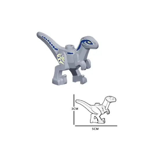 Dinossauro Brinquedo Tipo Jurassic World Ninho 10 Peças