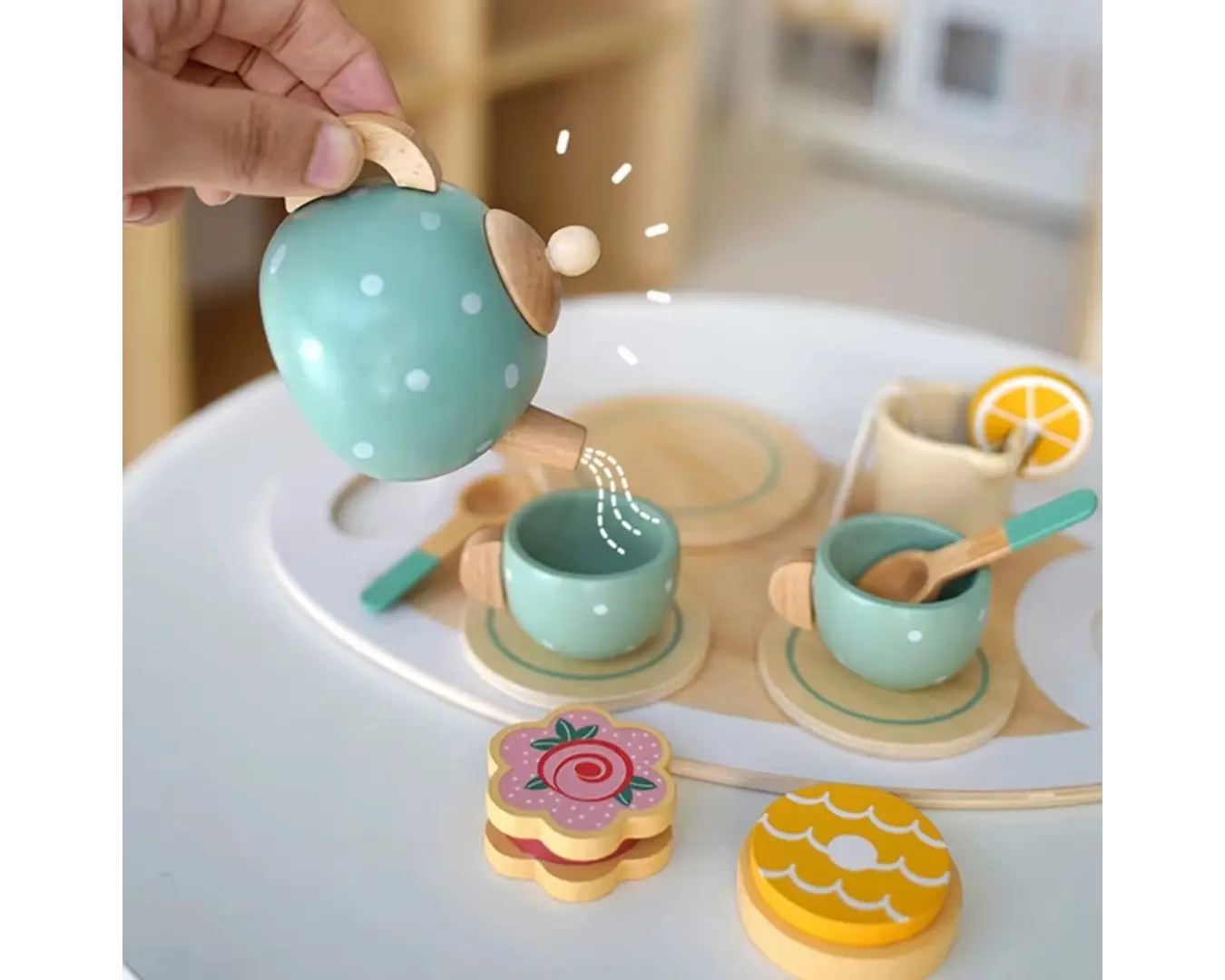 Kit Chá da Tarde Cozinha Brinquedos