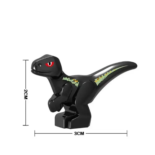Dinossauro Brinquedo Tipo Jurassic World Ninho 10 Peças