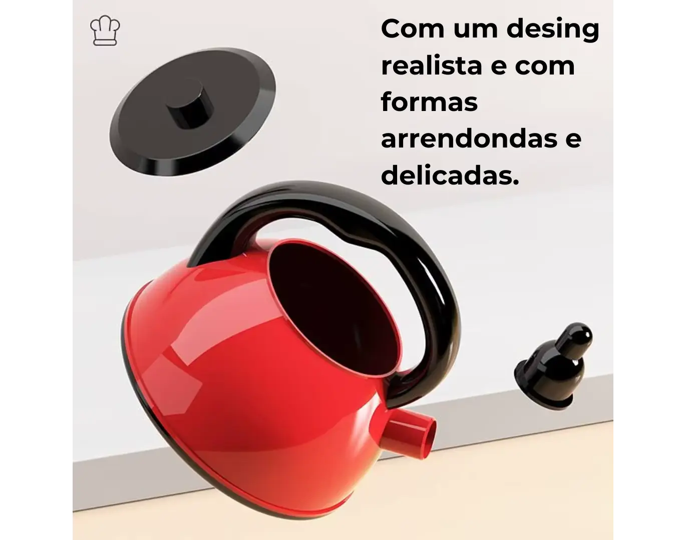 Kit Panela Cozinha Brinquedo Educacional