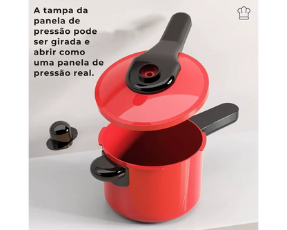 Kit Panela Cozinha Brinquedo Educacional