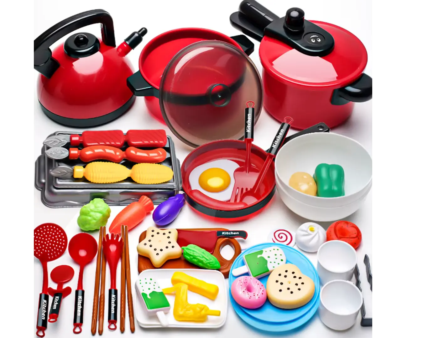 Kit Panela Cozinha Brinquedo Educacional