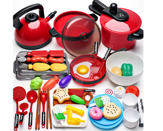 Kit Panela Cozinha Brinquedo Educacional