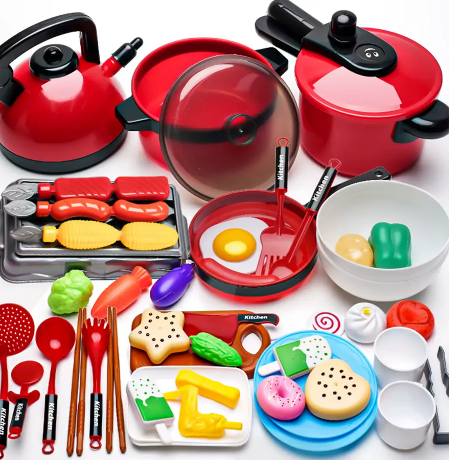 Kit Panela Cozinha Brinquedo Educacional