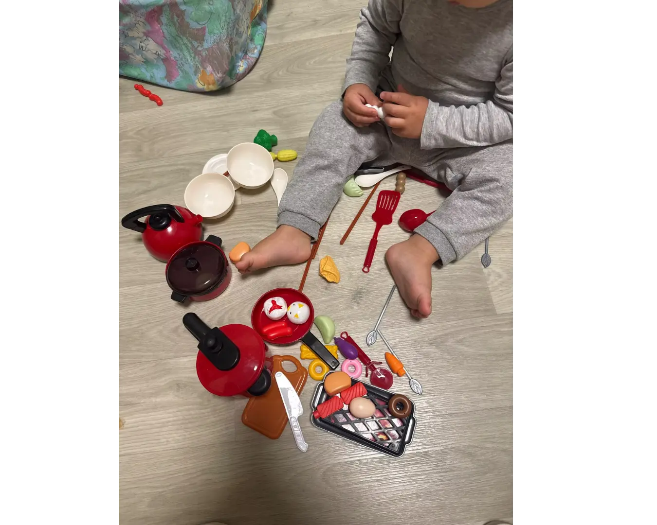 Kit Panela Cozinha Brinquedo Educacional