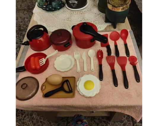 Kit Panela Cozinha Brinquedo Educacional