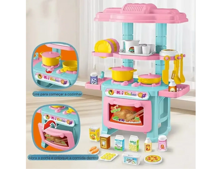 Kit Completo Cozinha Brinquedo