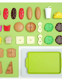 Kit Hamburguer Cozinha Brinquedo
