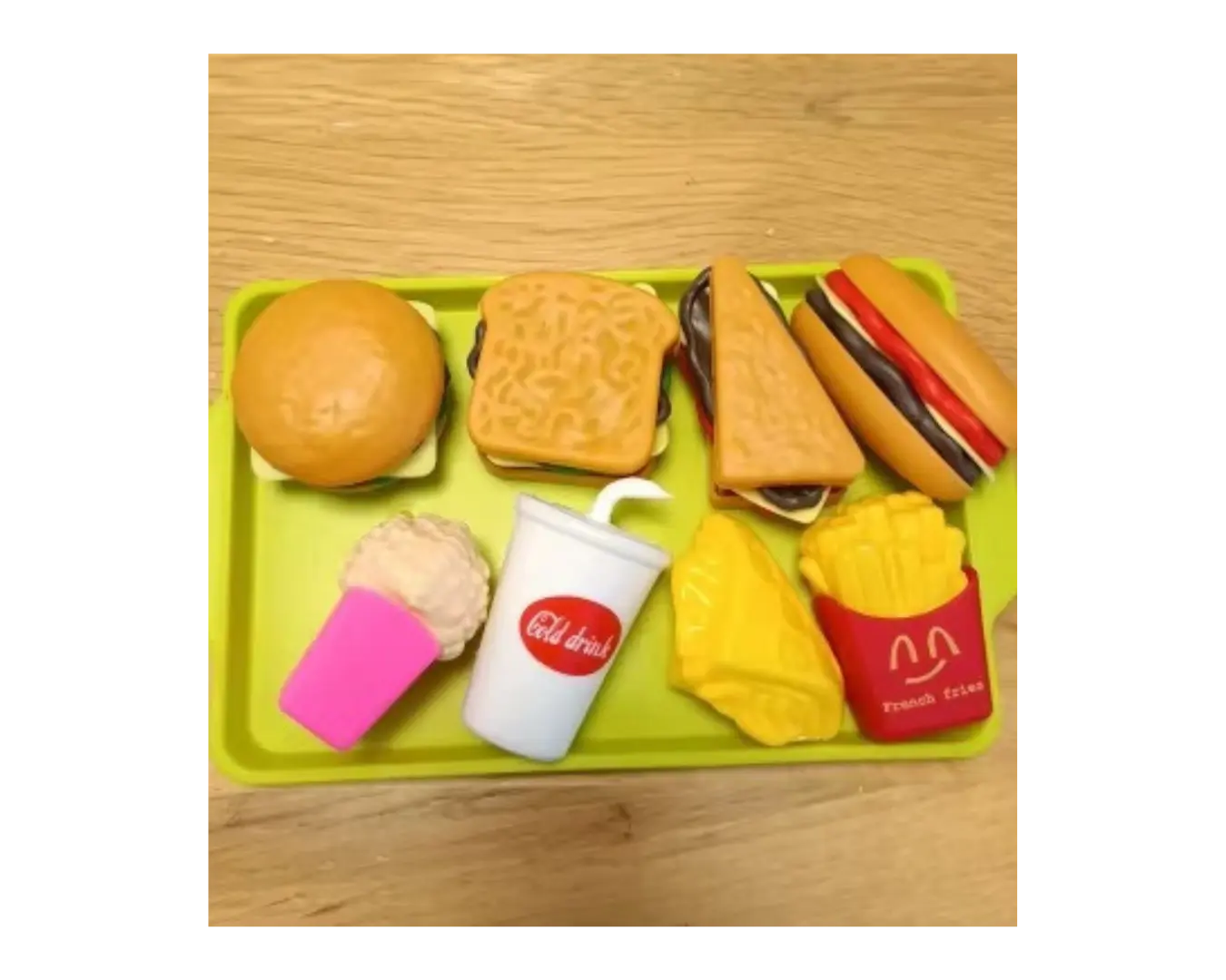 Kit Hamburguer Cozinha Brinquedo