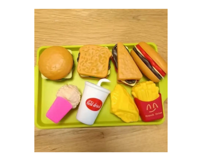 Kit Hamburguer Cozinha Brinquedo