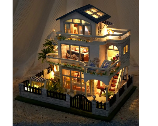 Casinha de Brinquedo Madeira Beira-Mar