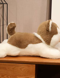 Cachorrinho de Pelúcia Brinquedo Raça Husky

