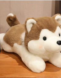 Cachorrinho de Pelúcia Brinquedo Raça Husky
