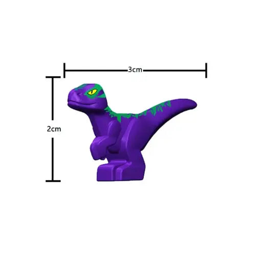 Dinossauro Brinquedo Tipo Jurassic World Ninho 10 Peças