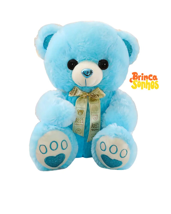 Urso de Pelúcia Médio Azul