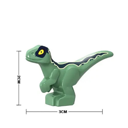 Dinossauro Brinquedo Tipo Jurassic World Ninho 10 Peças