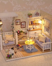 Casinha de Brinquedo Madeira Gatinho
