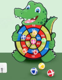 Brinquedo Educativo Montessori Bola Pegajosa Crocodilo
