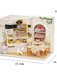 Casinha de Brinquedo Madeira Gatinho Doce
