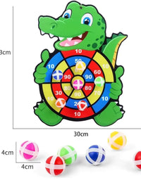 Brinquedo Educativo Montessori Bola Pegajosa Crocodilo
