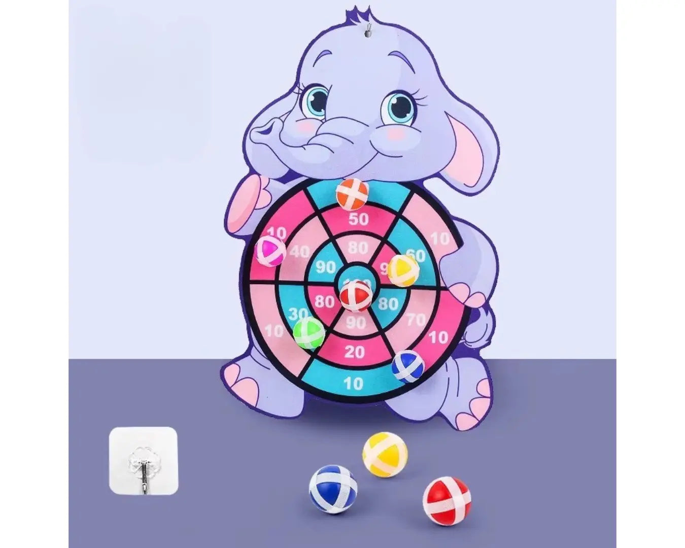 Brinquedo Educativo Montessori Bola Pegajosa Elefante