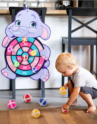 Brinquedo Educativo Montessori Bola Pegajosa Elefante
