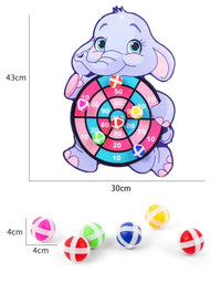 Brinquedo Educativo Montessori Bola Pegajosa Elefante
