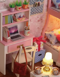 Casinha de Brinquedo Madeira Quarto Beliche
