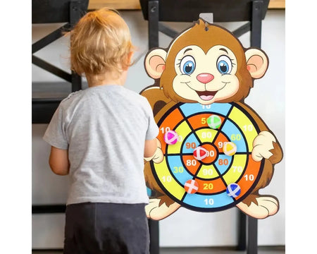 Brinquedo Educativo Montessori Bola Pegajosa Macaco