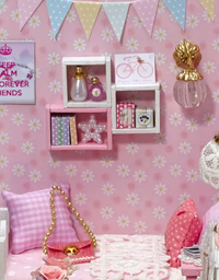 Casinha de Brinquedo Madeira Quarto Piano
