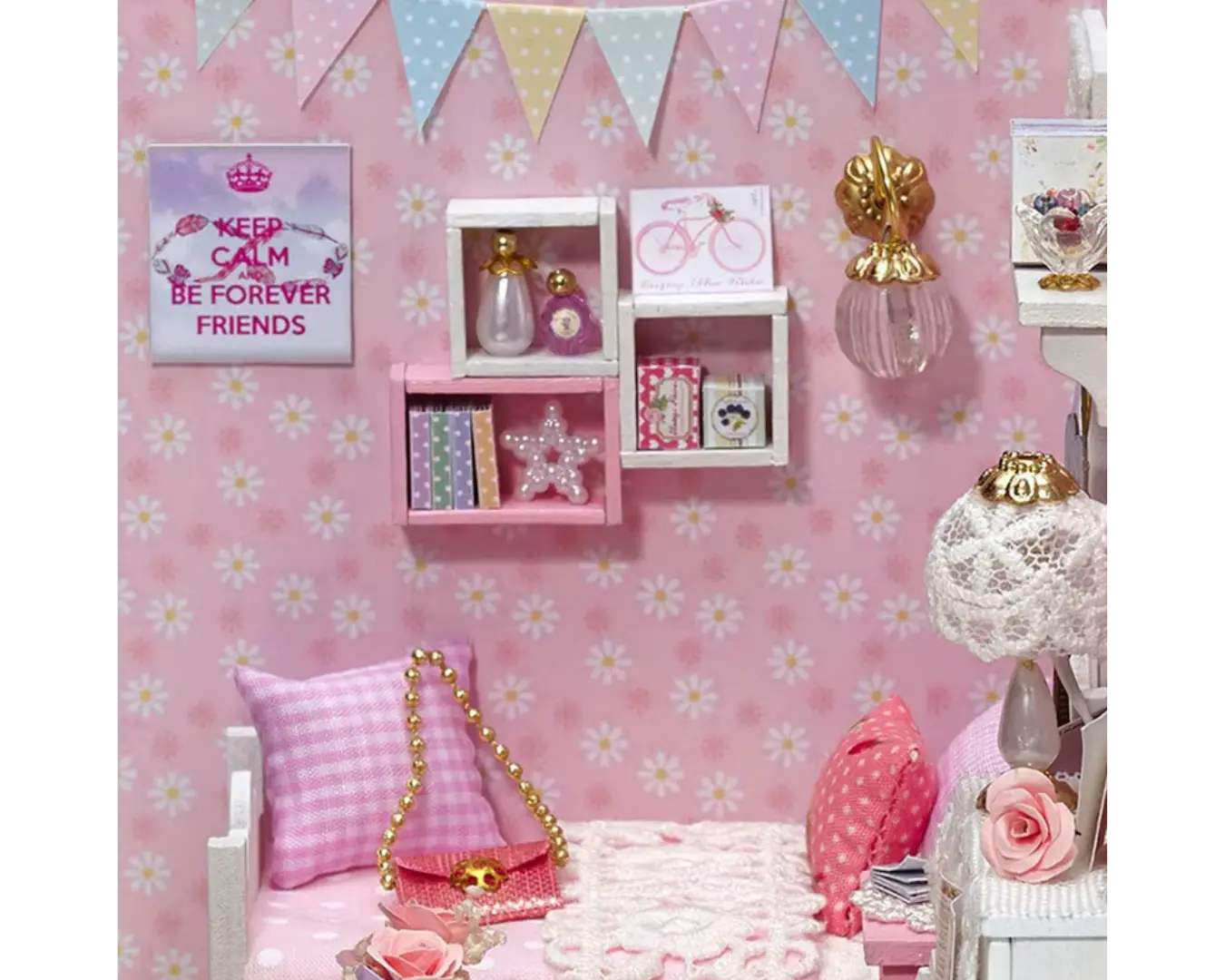 Casinha de Brinquedo Madeira Quarto Piano