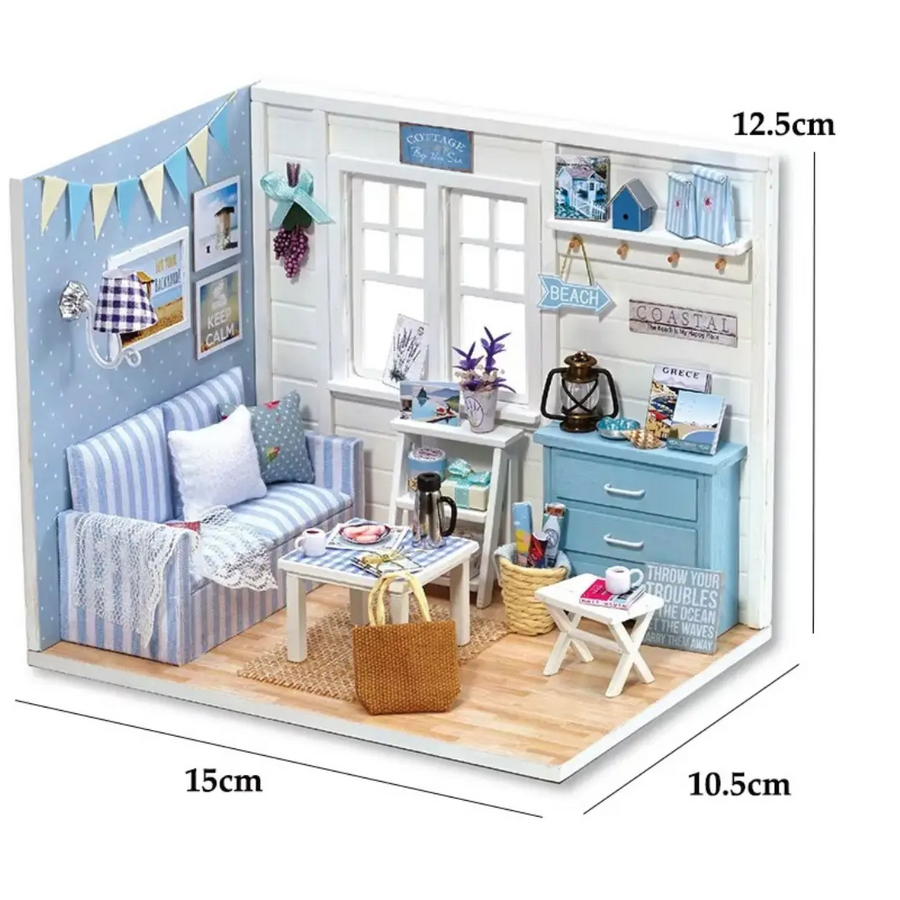 Casinha de Brinquedo Madeira Praia