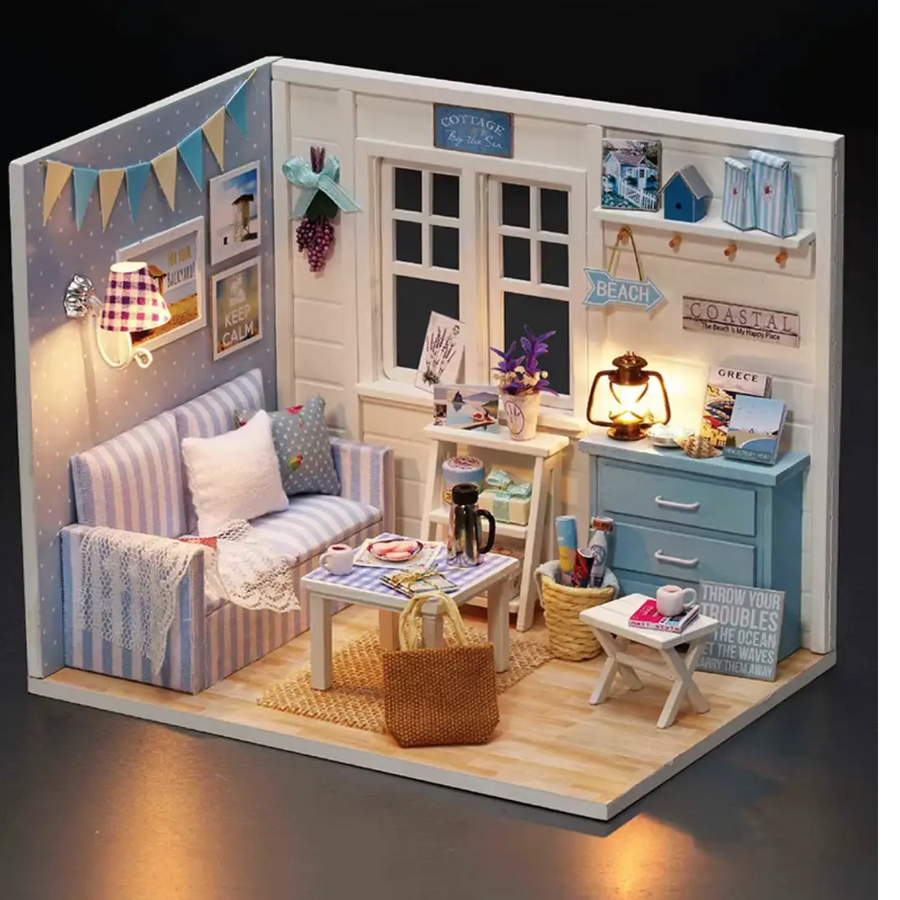 Casinha de Brinquedo Madeira Praia