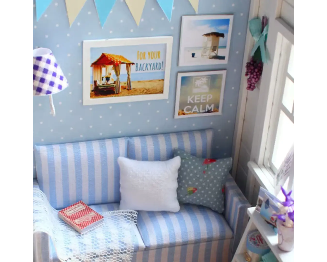 Casinha de Brinquedo Madeira Praia