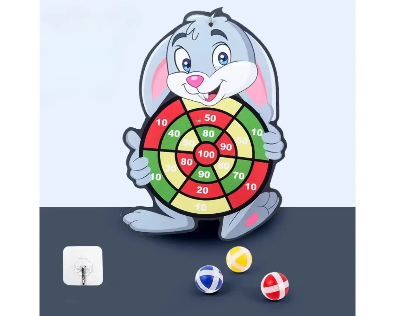 Brinquedo Educativo Montessori Bola Pegajosa Coelho