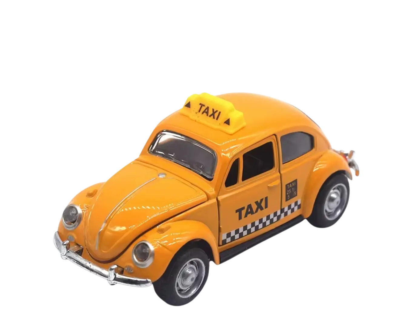 Carrinho de Brinquedo Clássico Metal Taxi